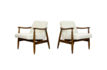 Pair of GFM-87 armchairs by Juliusz Kędziorek, GFM, Poland, 1960’s