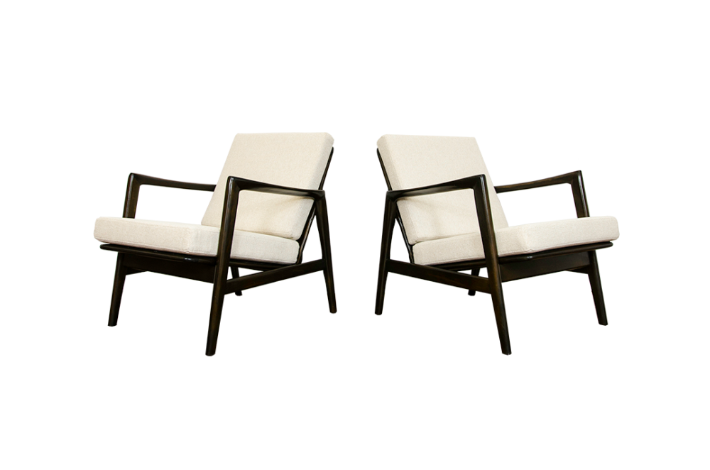 Pair of armchairs, Type 300-139, Swarzędzkie Fabryki Mebli, Poland, 1960’s