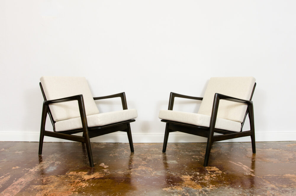 Pair of armchairs, Type 300-139, Swarzędzkie Fabryki Mebli, Poland, 1960’s