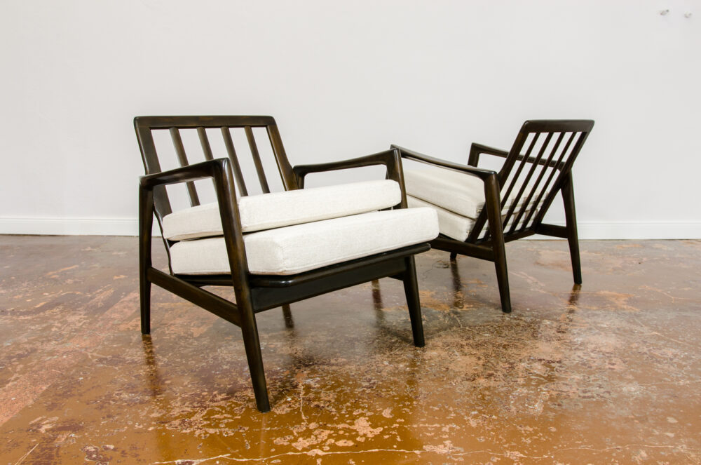 Pair of armchairs, Type 300-139, Swarzędzkie Fabryki Mebli, Poland, 1960’s