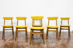 Set of 6 dining chairs, type 200-190 By R. T. Hałas, Poland, 1960’S