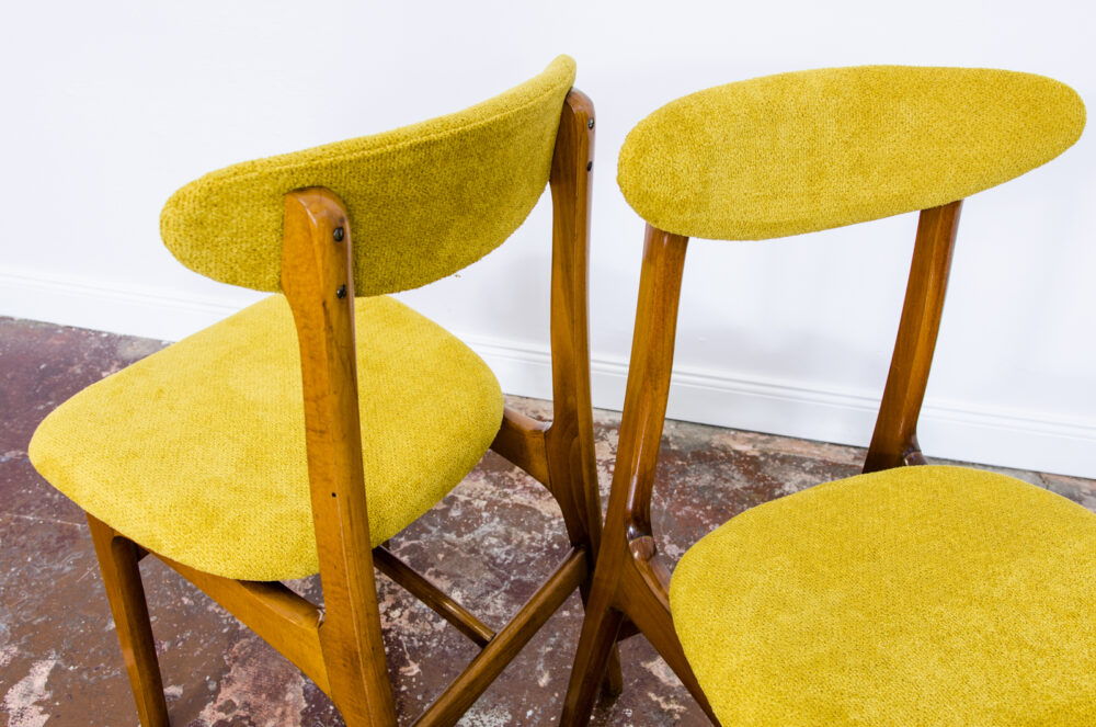 Set of 6 dining chairs, type 200-190 By R. T. Hałas, Poland, 1960’S