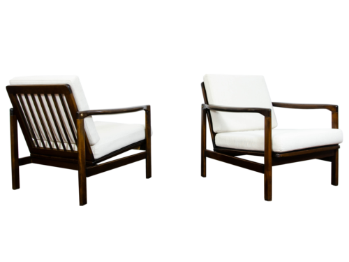 Pair of armchairs B-7522 By Zenon Bączyk, Poland, 1960’s