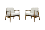 Pair of GFM-87 armchairs by Juliusz Kędziorek, GFM, Poland, 1960’s