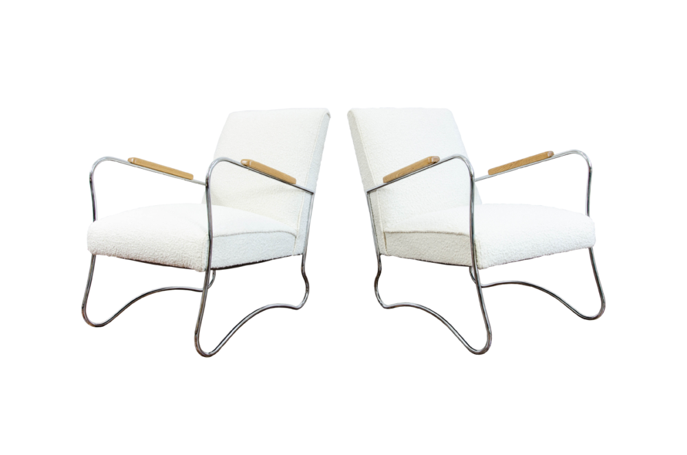 Pair of armchairs by Fabryka Mebli Wschód, Poland, 1950’s