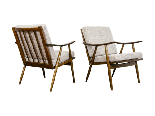 Pair of armchairs by TON, Czechoslovakia, 1970's