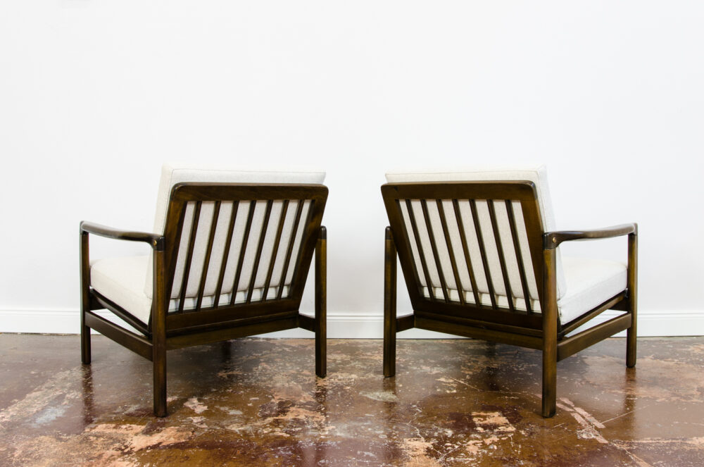 Pair of armchairs B-7522 by Zenon Bączyk, Poland, 1960’s