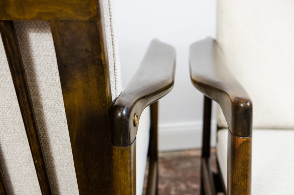 Pair of armchairs B-7522 by Zenon Bączyk, Poland, 1960’s