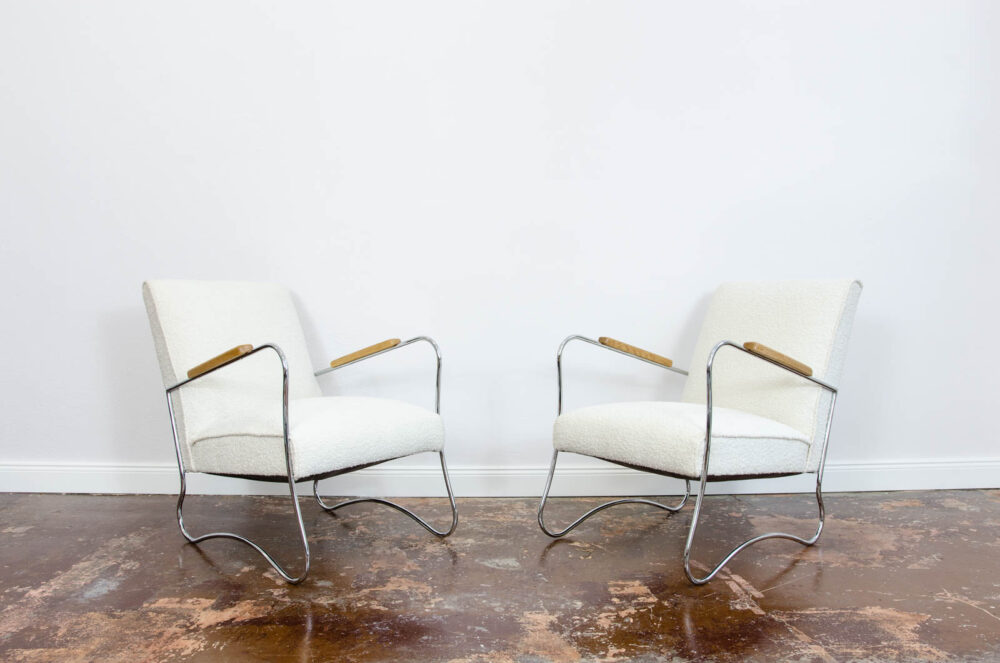 Pair of armchairs by Fabryka Mebli Wschód, Poland, 1950’s