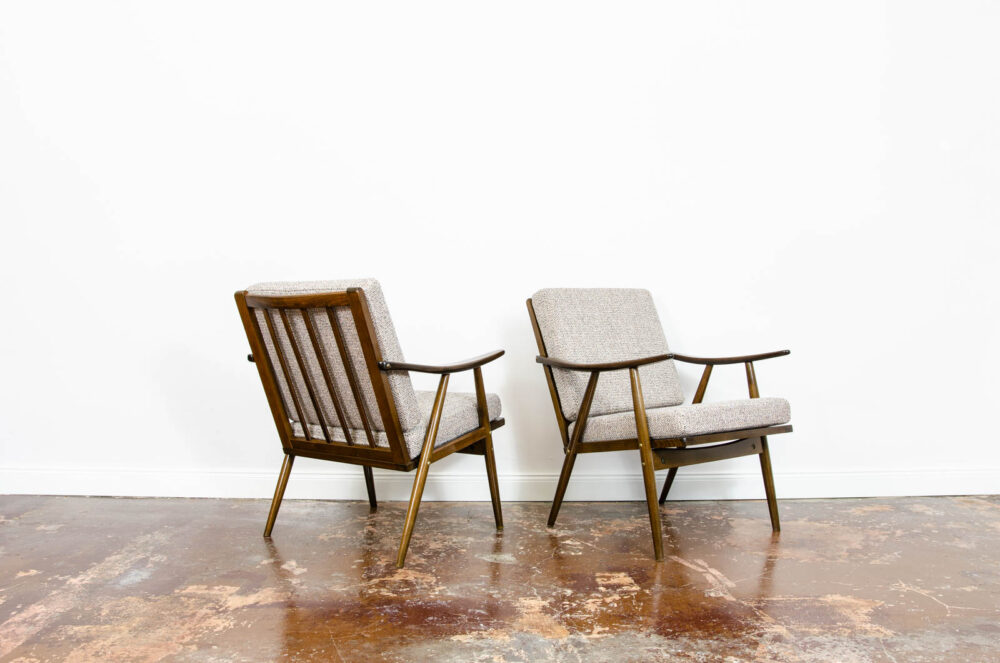 Pair of armchairs by TON, Czechoslovakia, 1970's