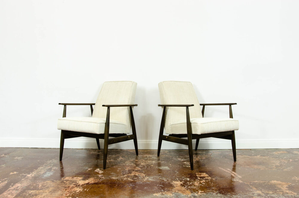 Pair of armchairs Type 300-190 By H. Lis, Poland, 1970’s