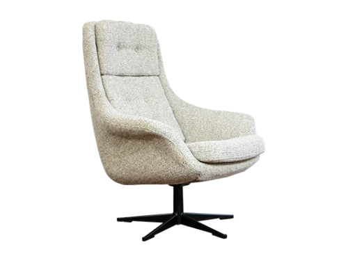 Vintage swivel armchair, Lubuskie Fabryki Mebli, Poland, 1970's