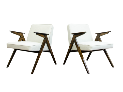 Pair of armchairs Type 300-177 “Bunny”, Poland, 1970's