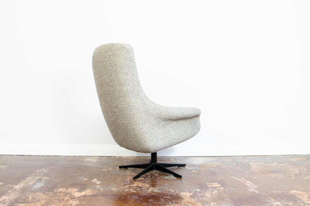 Vintage swivel armchair, Lubuskie Fabryki Mebli, Poland, 1970's