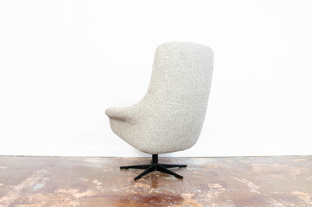 Vintage swivel armchair, Lubuskie Fabryki Mebli, Poland, 1970's