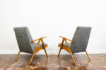 Pair of vintage armchairs, Czechoslovakia, 1960’s