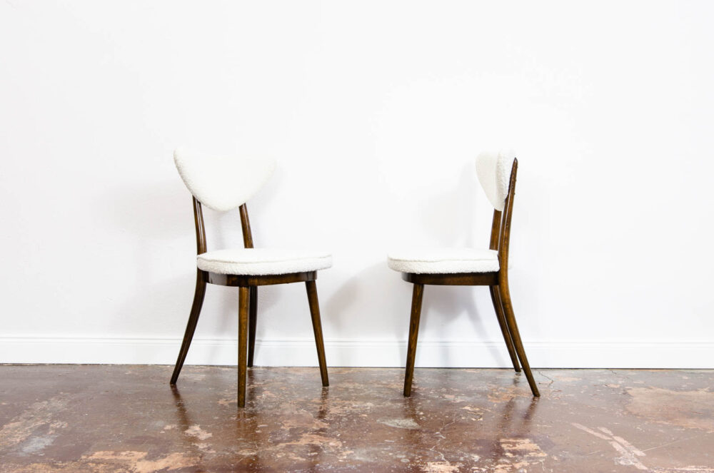 Set of 4 Chairs No 124 by H & J Kurmanowicz, Poland, 1950’s