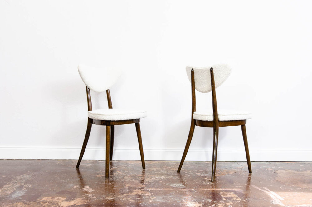 Set of 4 Chairs No 124 by H & J Kurmanowicz, Poland, 1950’s