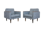 Pair of Nowe-B armchairs, Nowińskie Fabryki Mebli, Poland, 1970s