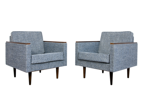 Pair of Nowe-B armchairs, Nowińskie Fabryki Mebli, Poland, 1970s