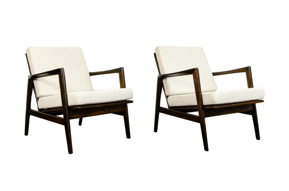 Pair of armchairs, Type 300-139, Swarzędzkie Fabryki Mebli, Poland, 1960’s