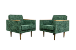 Pair of Nowe-B armchairs, Nowińskie Fabryki Mebli, Poland, 1970s