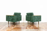 Pair of Nowe-B armchairs, Nowińskie Fabryki Mebli, Poland, 1970s