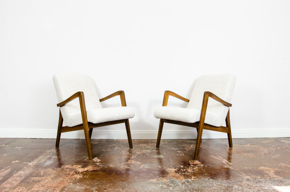 Pair of armchairs Type 300-138 from Bystrzyckie Fabryki Mebli, 1960's