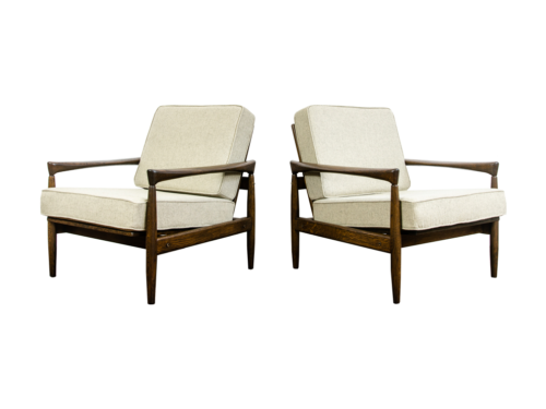 Pair of “Kolding” armchairs by Erik Wørts for IKEA, Poland, 1960's