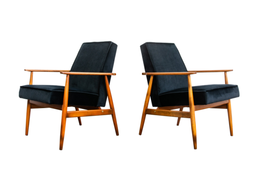 Pair of armchairs, Type 300-190 by H. Lis, Poland, 1970’s