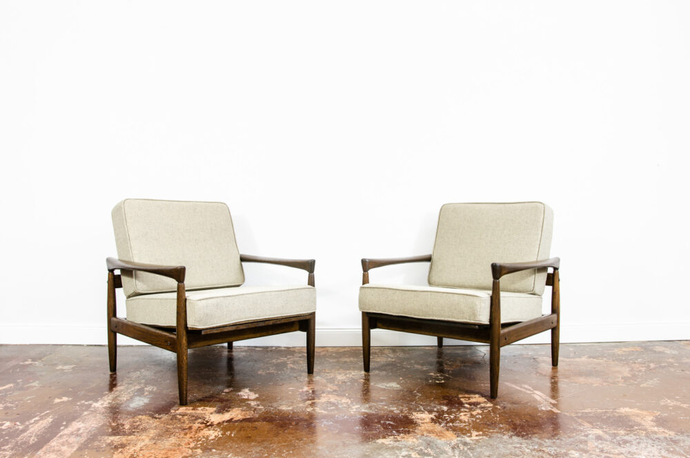 Pair of “Kolding” armchairs by Erik Wørts for IKEA, Poland, 1960's