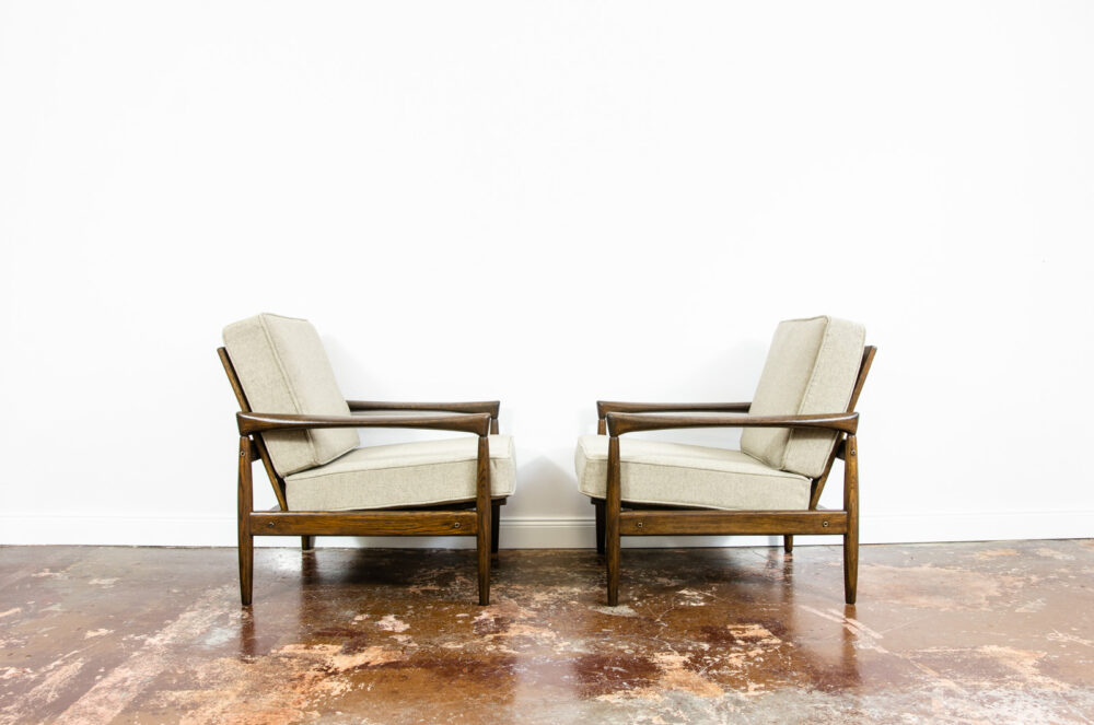 Pair of “Kolding” armchairs by Erik Wørts for IKEA, Poland, 1960's