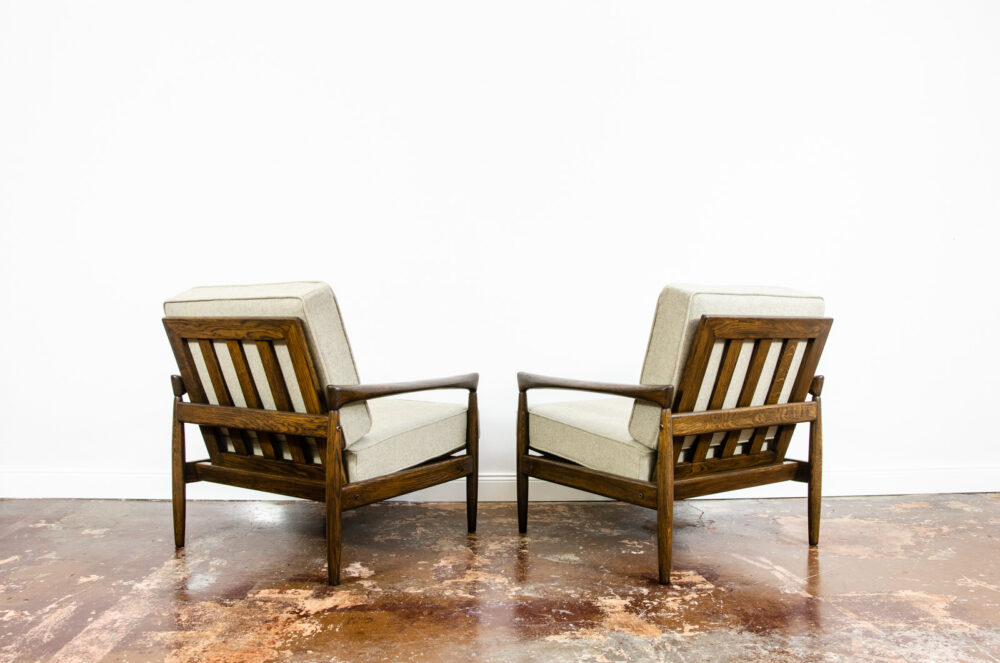 Pair of “Kolding” armchairs by Erik Wørts for IKEA, Poland, 1960's