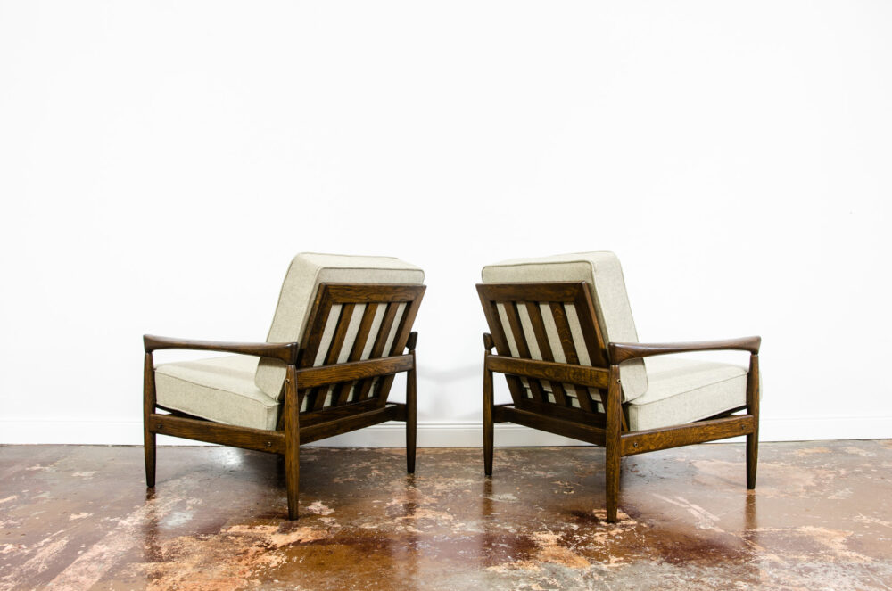 Pair of “Kolding” armchairs by Erik Wørts for IKEA, Poland, 1960's