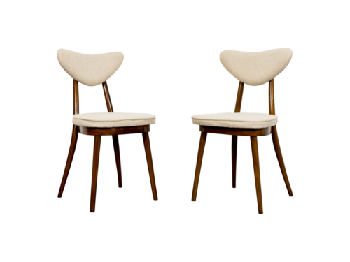 Set Of 4 Chairs No 124 By H & J Kurmanowicz, Poland, 1950’S