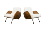 Pair of 360 armchairs by Janusz Różański, Poland, 1960’s