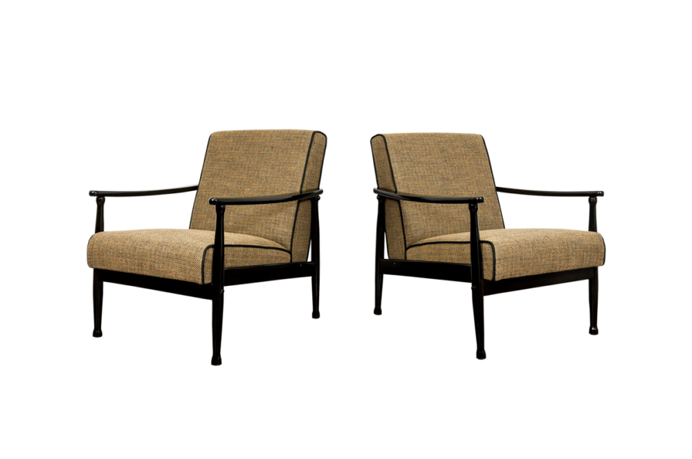 Pair of armchairs from Drvni Kombinat "Jasen”, Yugoslavia, 1960’s