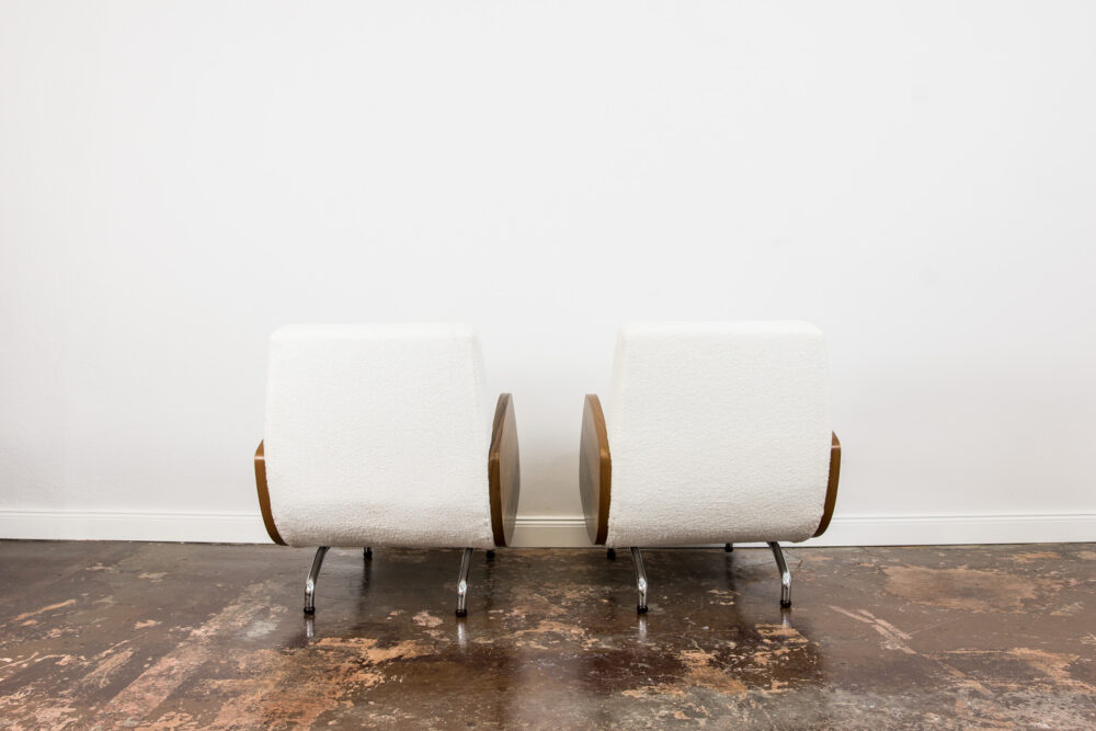 Pair of 360 armchairs by Janusz Różański, Poland, 1960’s