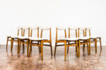 Set of 8 dining chairs, Type 200-190 By R. T. Hałas, Poland, 1960’s