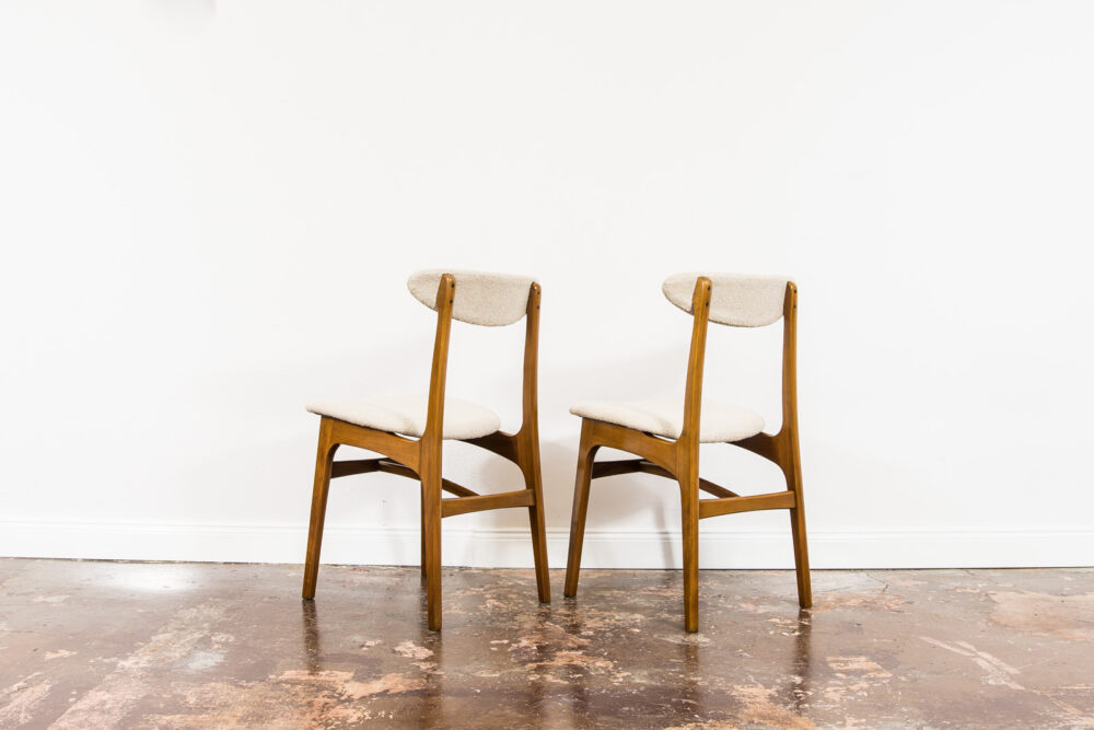 Set of 8 dining chairs, Type 200-190 By R. T. Hałas, Poland, 1960’s