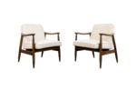 Pair of GFM-87 armchairs by Juliusz Kędziorek, GFM, Poland, 1960’s