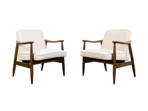 Pair of GFM-87 armchairs by Juliusz Kędziorek, GFM, Poland, 1960’s