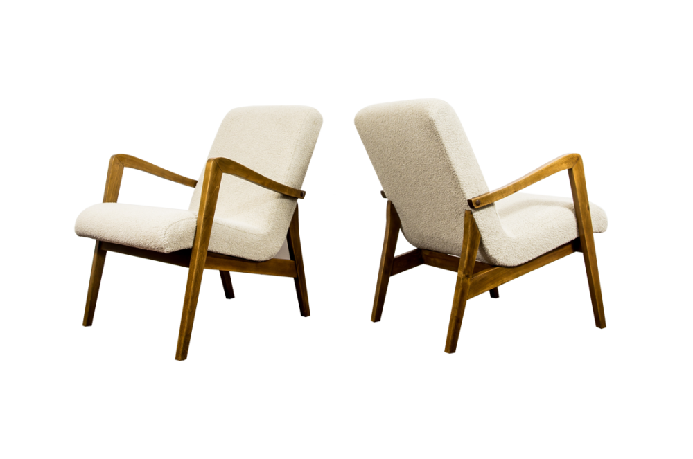 Pair of armchairs Type 300-138 from Bystrzyckie Fabryki Mebli, 1960s