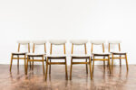 Set of 6 dining chairs, Type 200-190 by R. T. Hałas, Poland, 1960’S