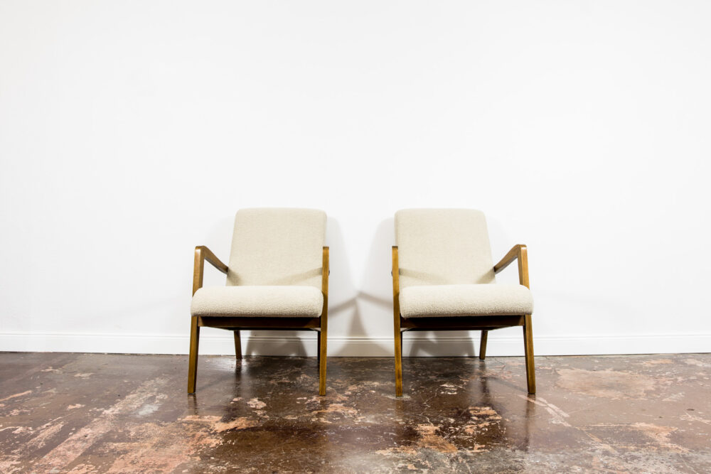 Pair of armchairs Type 300-138 from Bystrzyckie Fabryki Mebli, 1960s