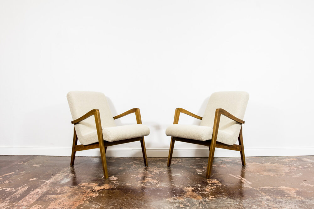 Pair of armchairs Type 300-138 from Bystrzyckie Fabryki Mebli, 1960s