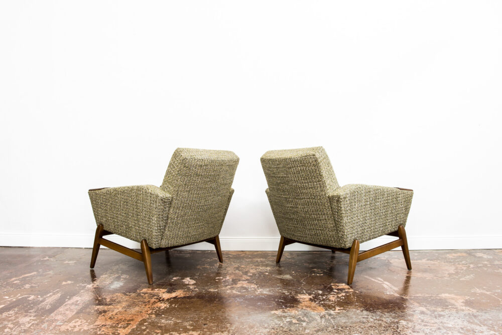 Pair of mid-century armchairs, Scandinavia, 1960's