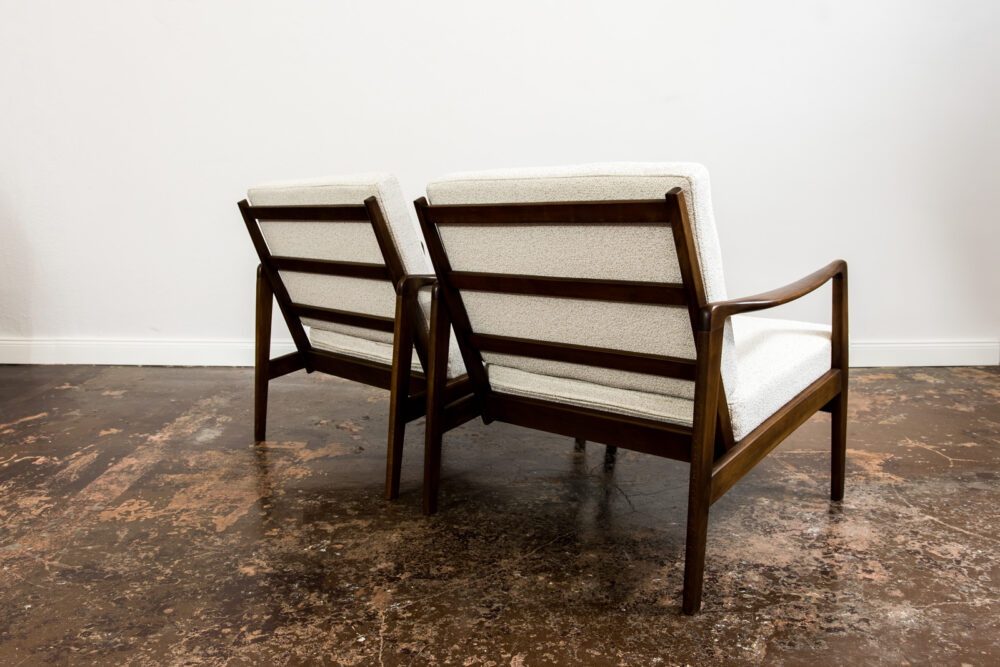 Pair of mid-century armchairs, Yugoslavia, 1960's