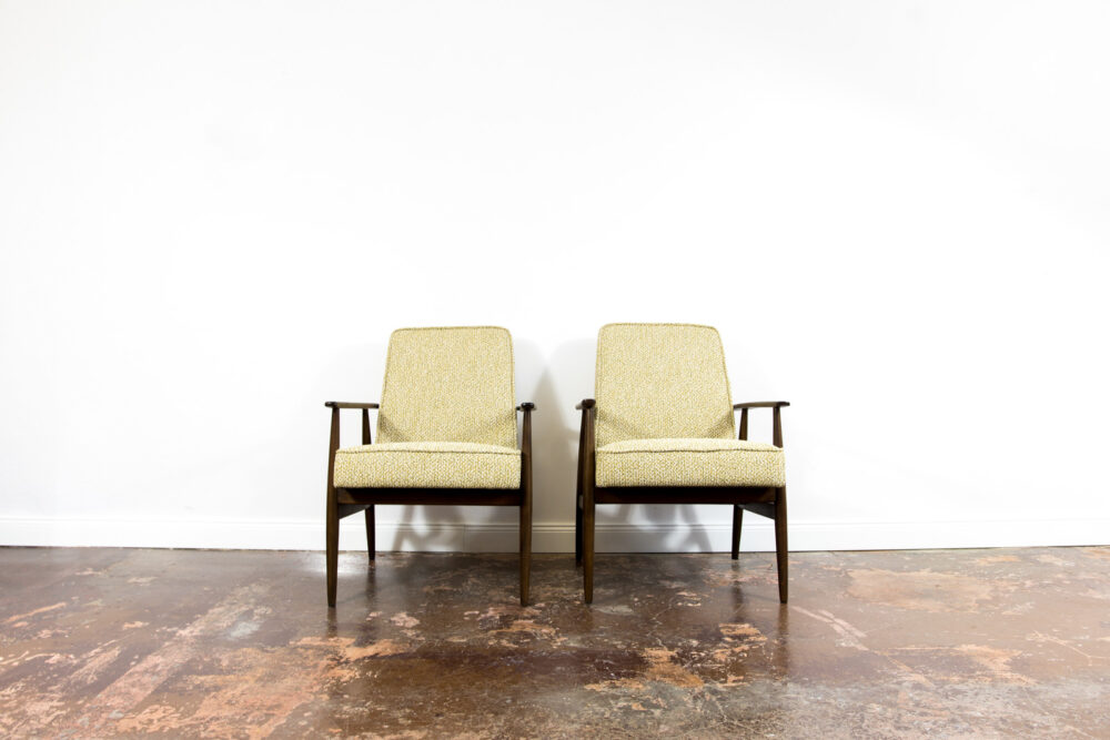 Pair of armchairs, Type 300-190 by H. Lis, Poland, 1970’S