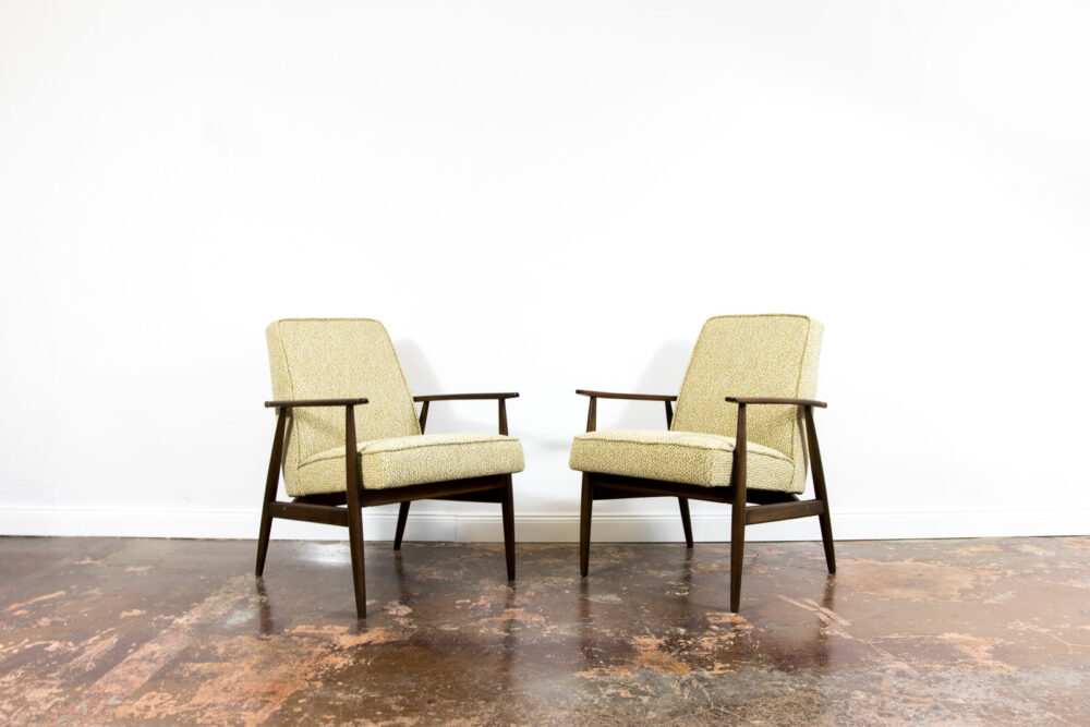 Pair of armchairs, Type 300-190 by H. Lis, Poland, 1970’S